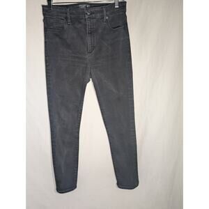 Abercrombie & Fitch Womens Simone High Rise Super Skinny Jeans Sz 8S 29 Black